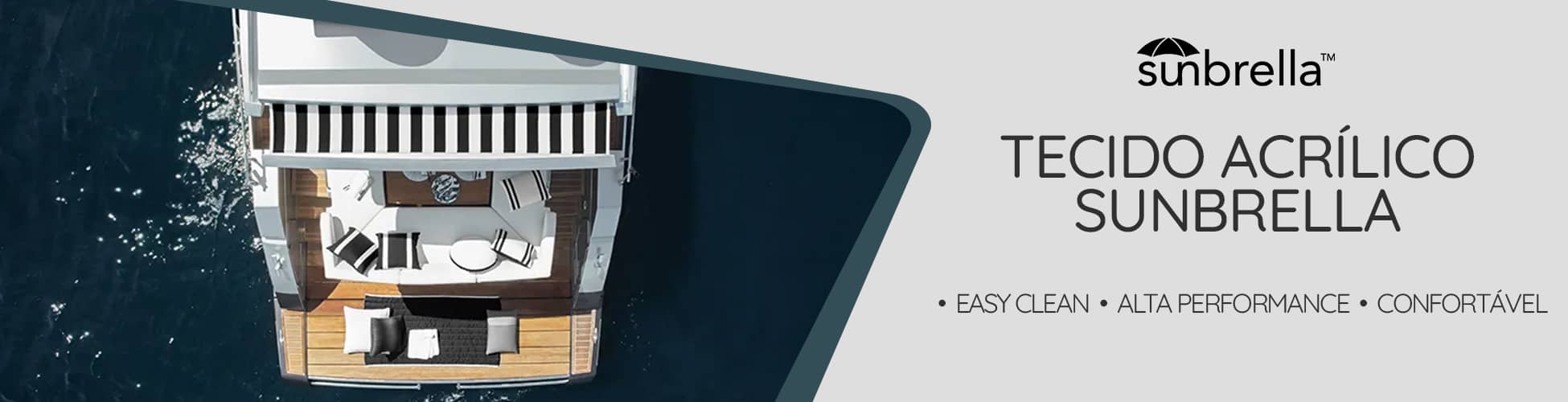 Banner Acrilico Sunbrella - Náutico Externa