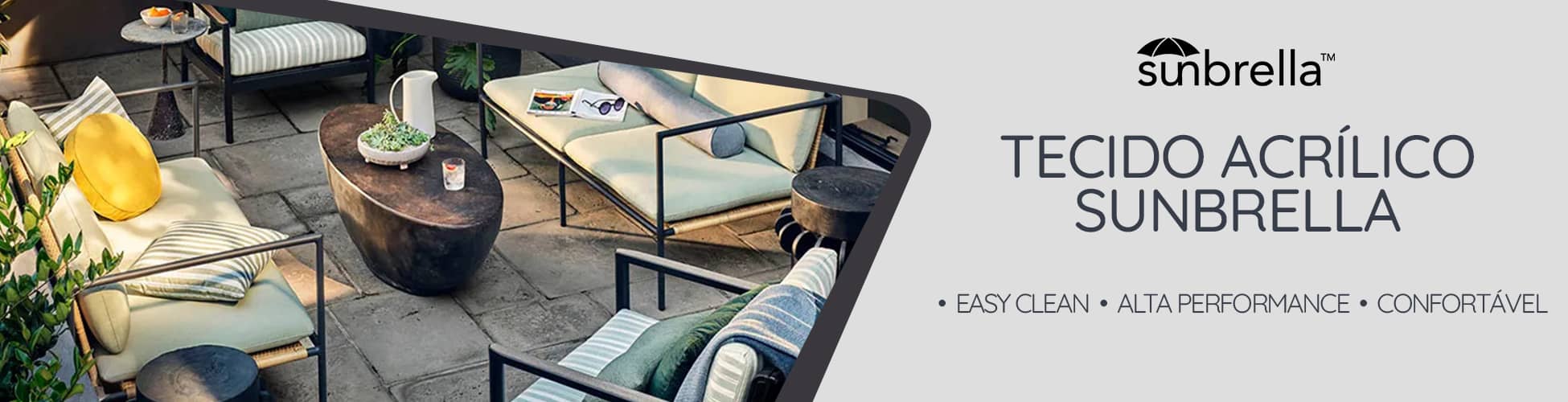 Banner Acrilico Sunbrella - Area Externa